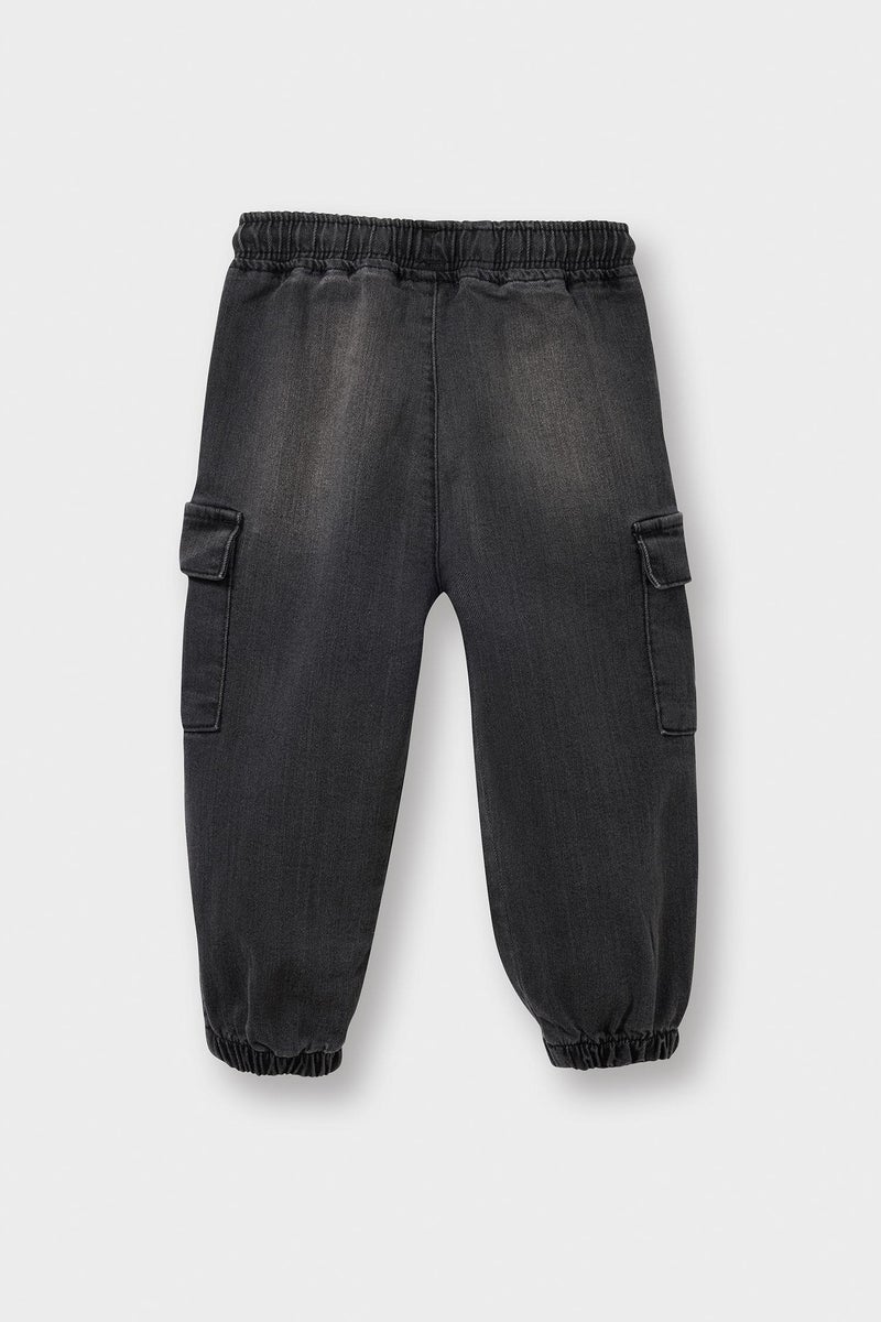 DeFacto Grey BabyBoy Baby Boy Jogger Fit Jeans Casual - Image 4